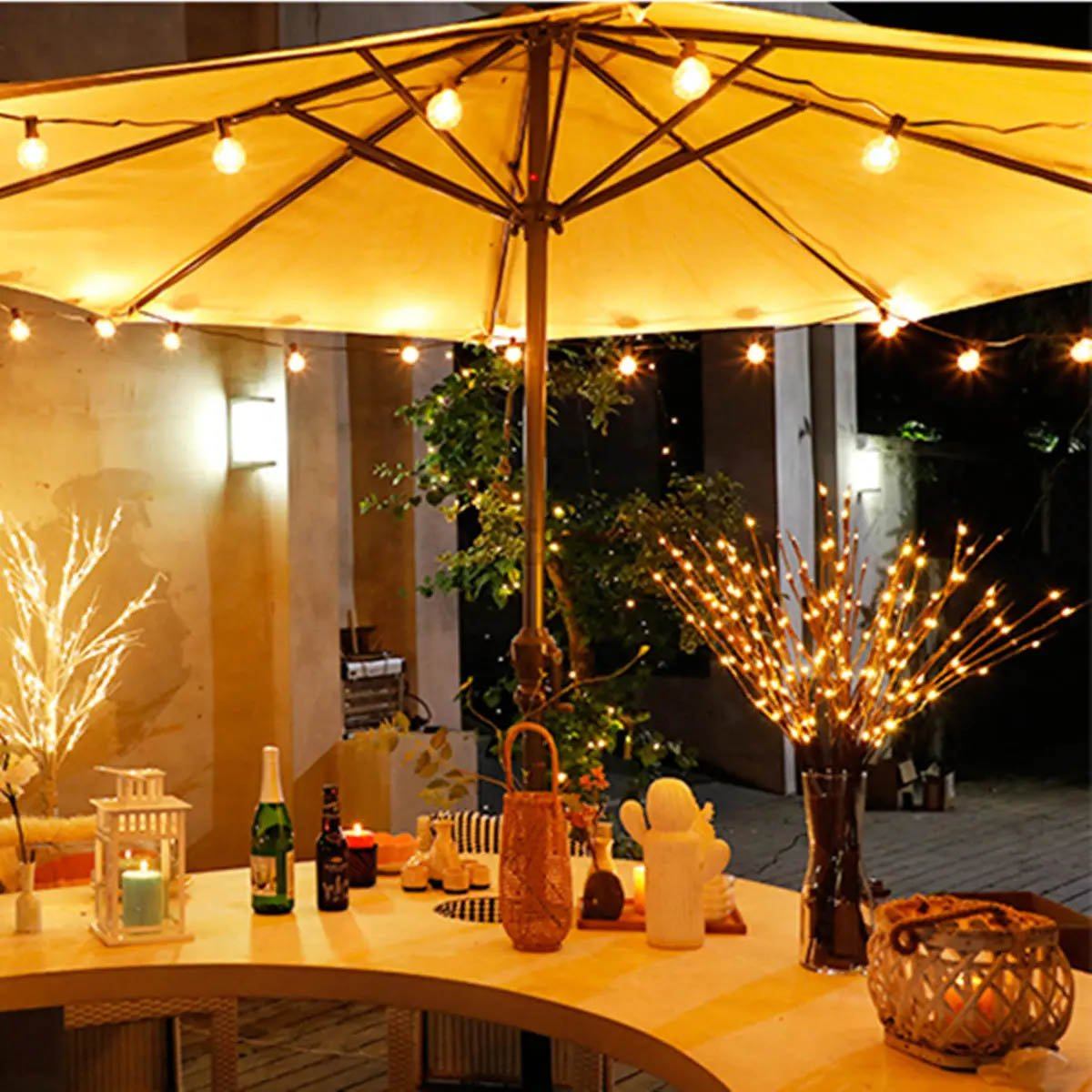 LED Tree Branch Lamp Floral Lights Indoor Lighting - DailySale