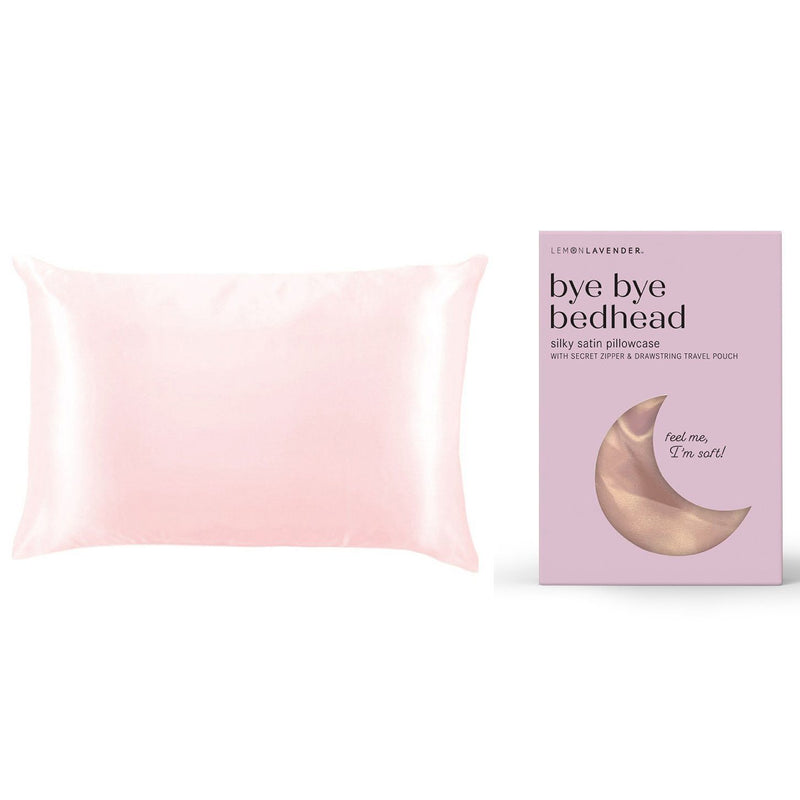 Lemon Lavender Super-Soft Silky Satin Pillowcase