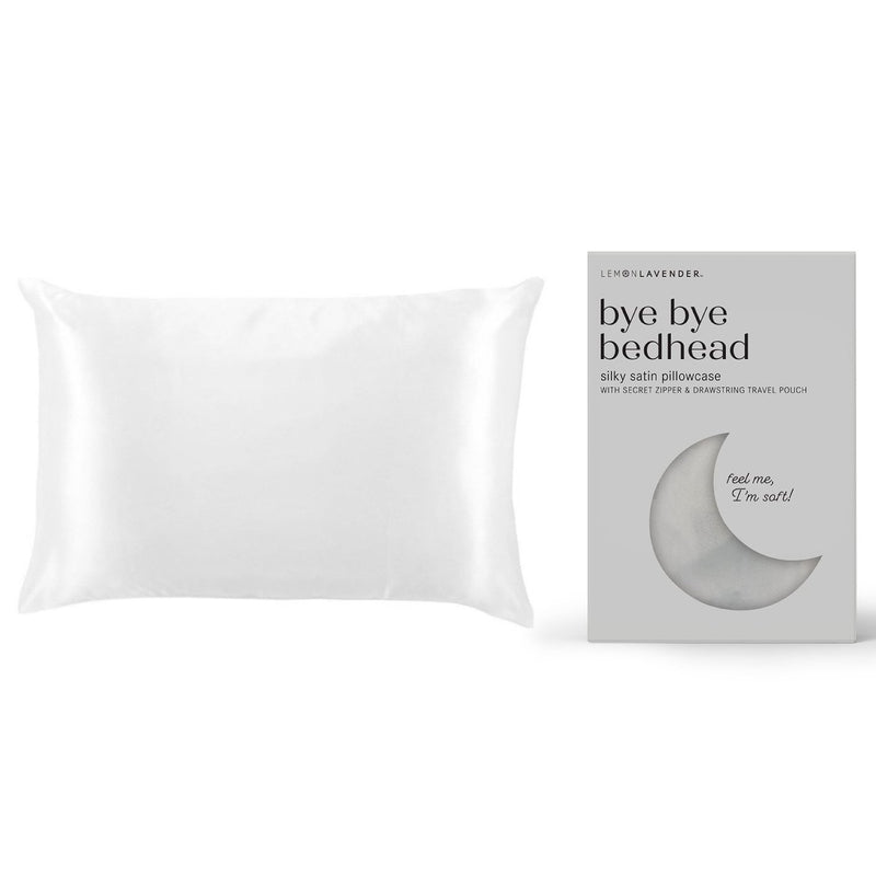 Lemon Lavender Super-Soft Silky Satin Pillowcase