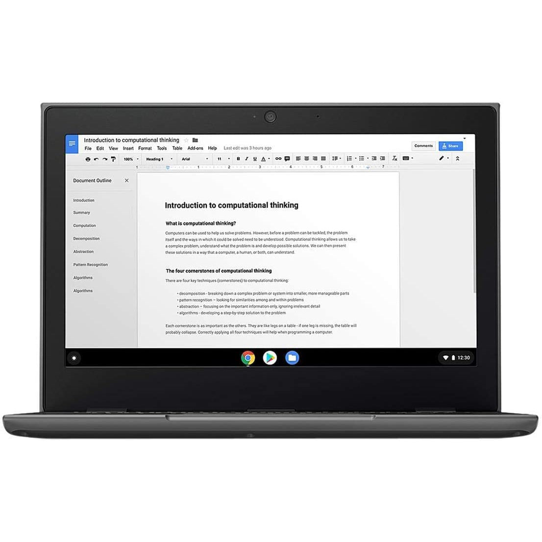 Lenovo 100E Chromebook 2nd Gen Laptop Computer (Refurbished) Laptops - DailySale