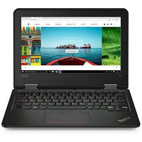 Lenovo 11.6" Touchscreen Chromebook 11E 5th Gen N4100 - 1.10 GHz 4GB RAM / 128GB Storage. Windows 10 (Refurbished) Laptops - DailySale