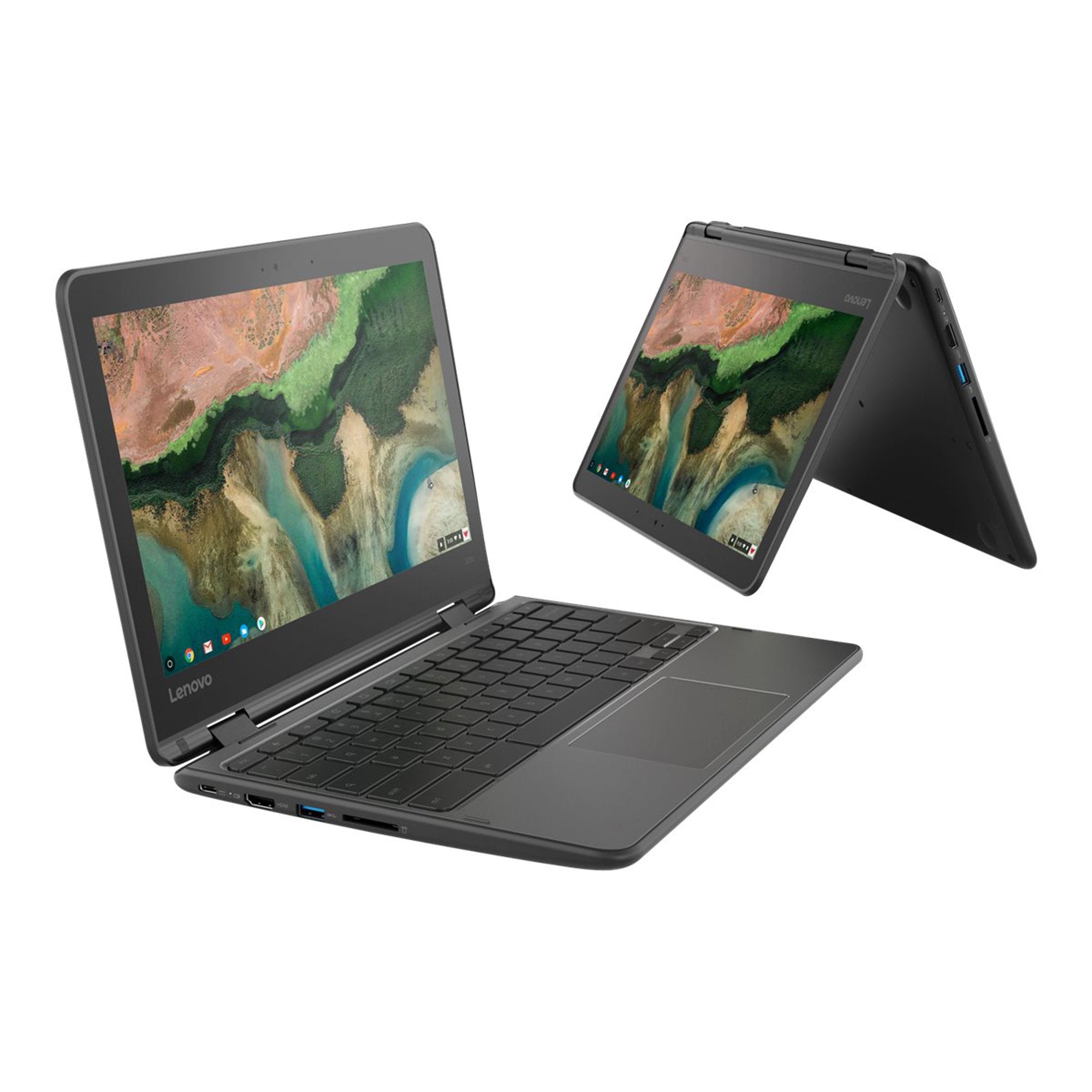 Lenovo 11.6" Touchscreen Chromebook 300E Mediatek 8173C 2.10GHz 4GB RAM 32GB (Refurbished) Laptops - DailySale