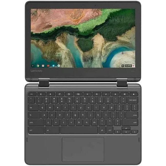 Lenovo 11.6" Touchscreen Chromebook 300E Mediatek 8173C 4GB 32GB (Refurbished) Laptops - DailySale