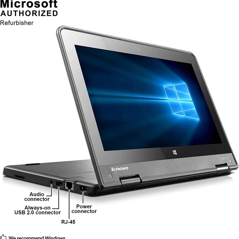 Lenovo ThinkPad 11E 3rd Generation 11.6" 4GB RAM 128GB SSD Storage. Windows 10 (Refurbished) Laptops - DailySale