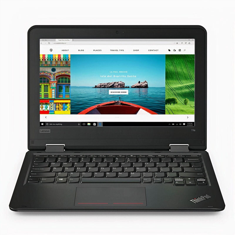 Lenovo ThinkPad 11e 5th Gen Windows 10 Pro Intel Celeron N4100 4GB RAM 128GB SSD (Refurbished) Laptops - DailySale