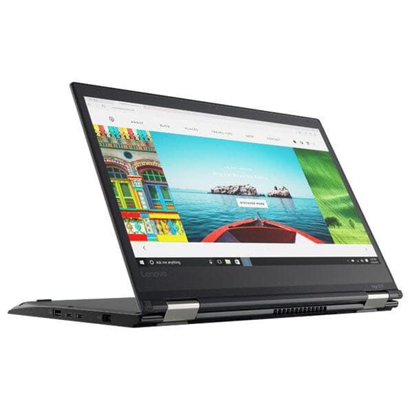 Lenovo ThinkPad Yoga 370 Touch Laptop with Intel Core i5-7200U, 8GB RAM, 128GB SSD - 13.3" - Black Windows 10 (Refurbished) Laptops - DailySale
