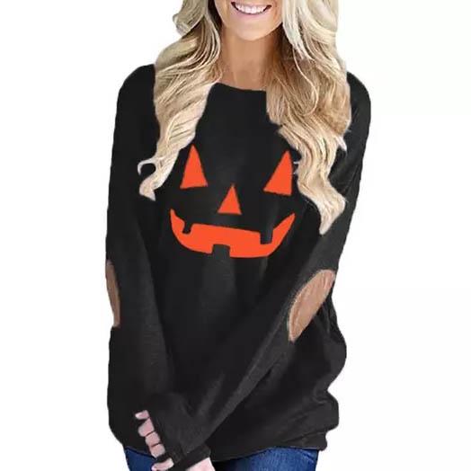 Leo Rosi Women's Halloween Lightweight Top Women's Clothing Black S - DailySale