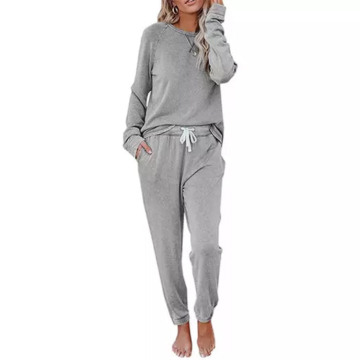 Leo Rosi Women's Taylor Lounge Set Women's Loungewear Gray S - DailySale