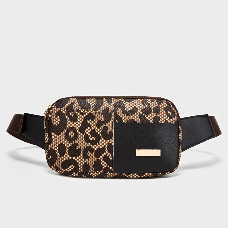 Leopard Pattern Chest Bag Bags & Travel - DailySale