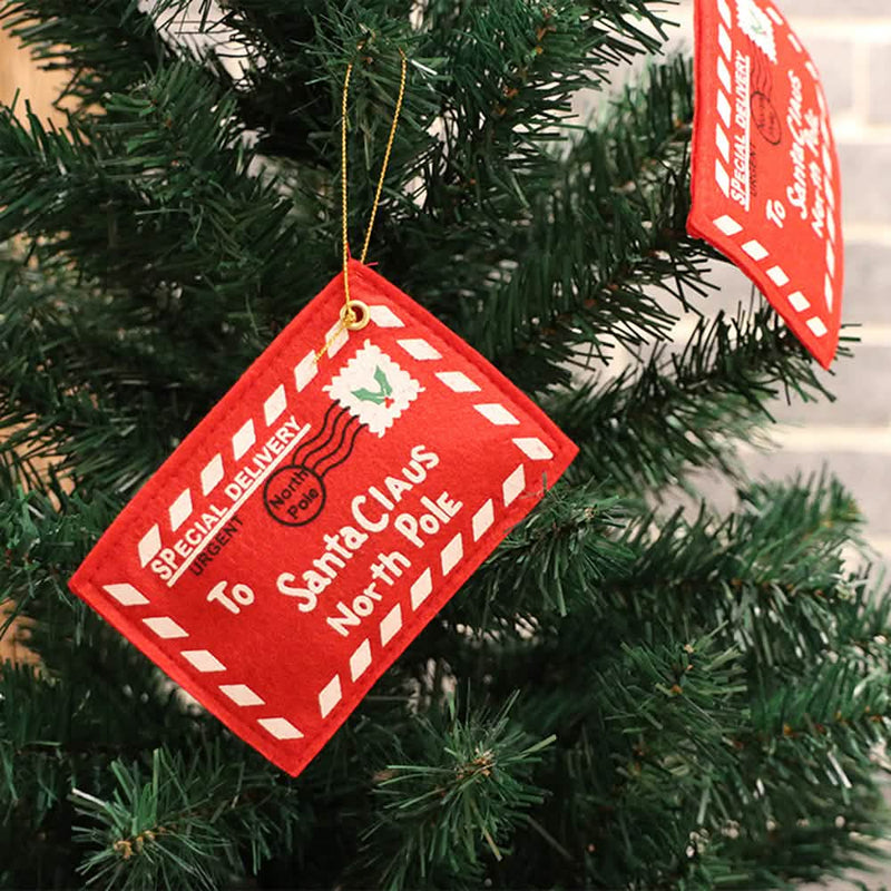Letter to Santa Claus Ornament Holiday Decor & Apparel - DailySale