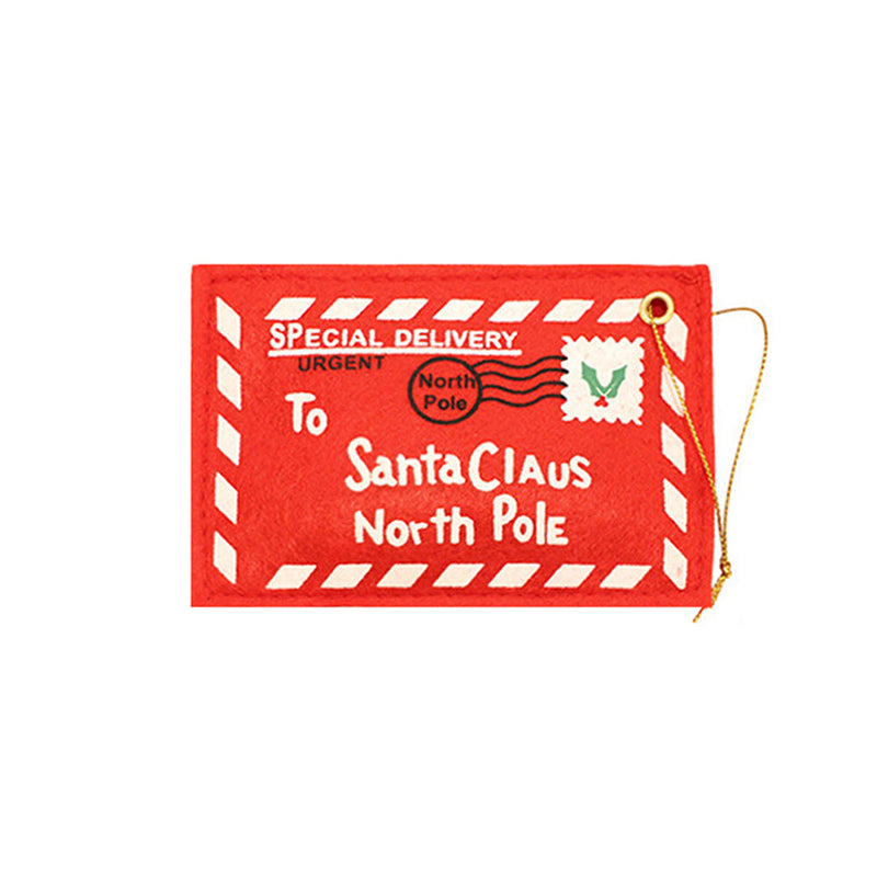 Letter to Santa Claus Ornament Holiday Decor & Apparel - DailySale