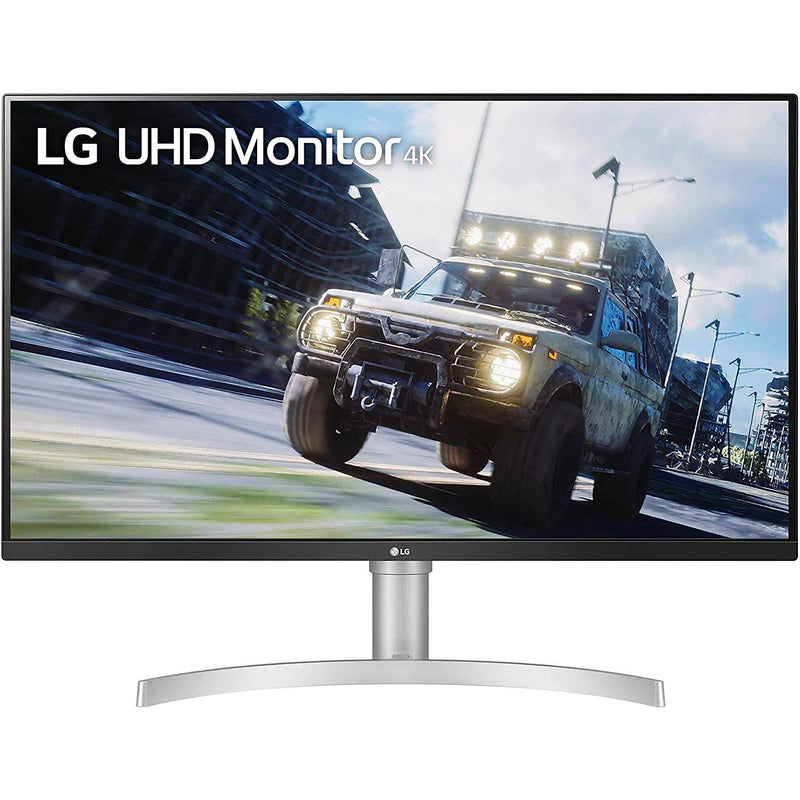 LG 32UN550-W 32-Inch UHD (3840 x 2160) VA Monitor with HDR 10 TV & Video - DailySale