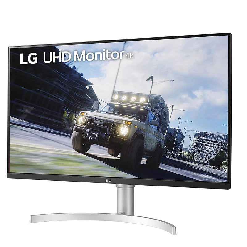 LG 32UN550-W 32-Inch UHD (3840 x 2160) VA Monitor with HDR 10 TV & Video - DailySale