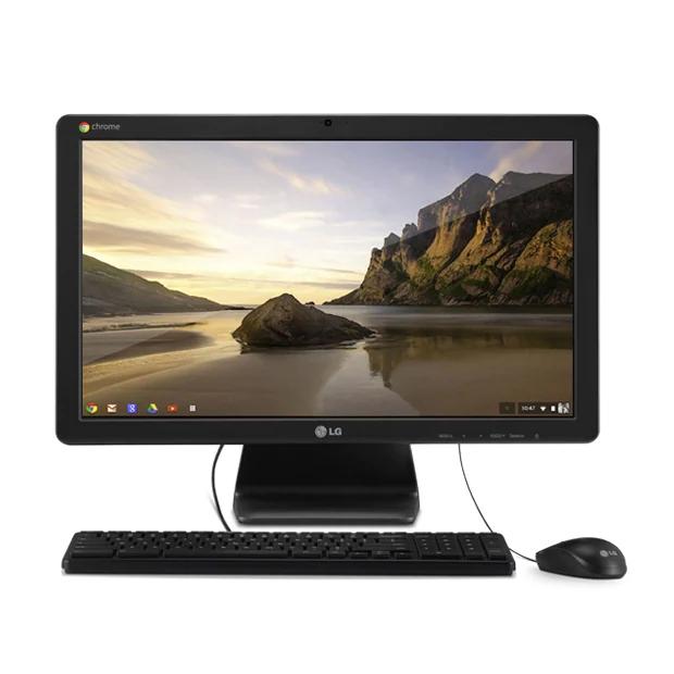 LG Chromebase AIO Desktop Black Desktops - DailySale