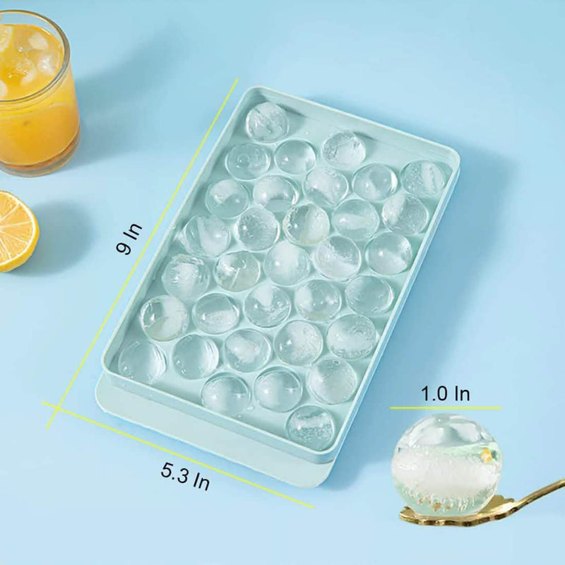 Lid & Bin Ice Ball Maker Mold for Freezer Kitchen Tools & Gadgets - DailySale