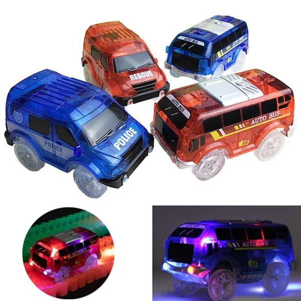 Light Up Toy Car Track Accessories Racing Car with 5 Flashing LED Lights Toys & Games - DailySale