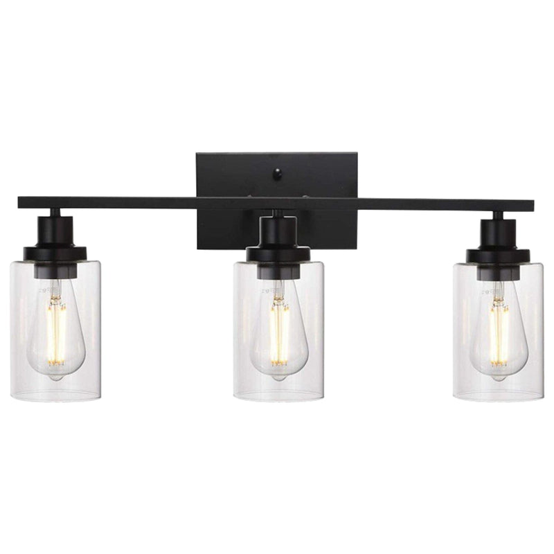 Light Wall Scone Lighting with Clear Glass Indoor Lighting - DailySale
