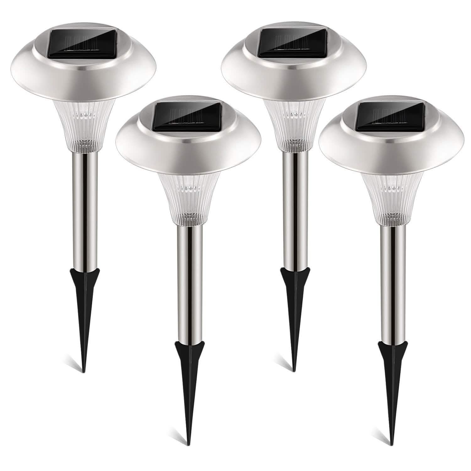 Lights Color Changing Landscape Solar Lamps Garden & Patio 4-Pieces - DailySale