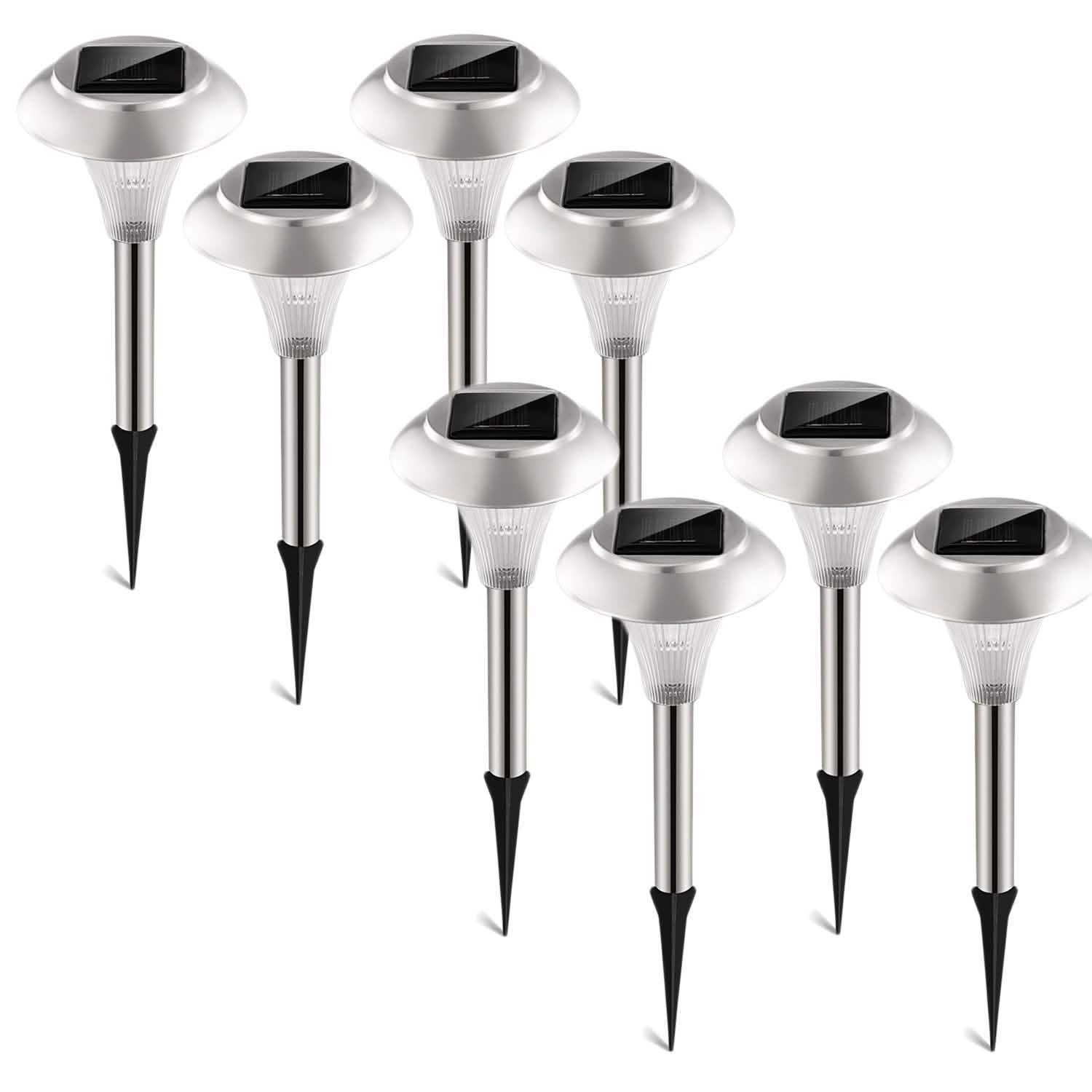 Lights Color Changing Landscape Solar Lamps Garden & Patio 8-Pieces - DailySale