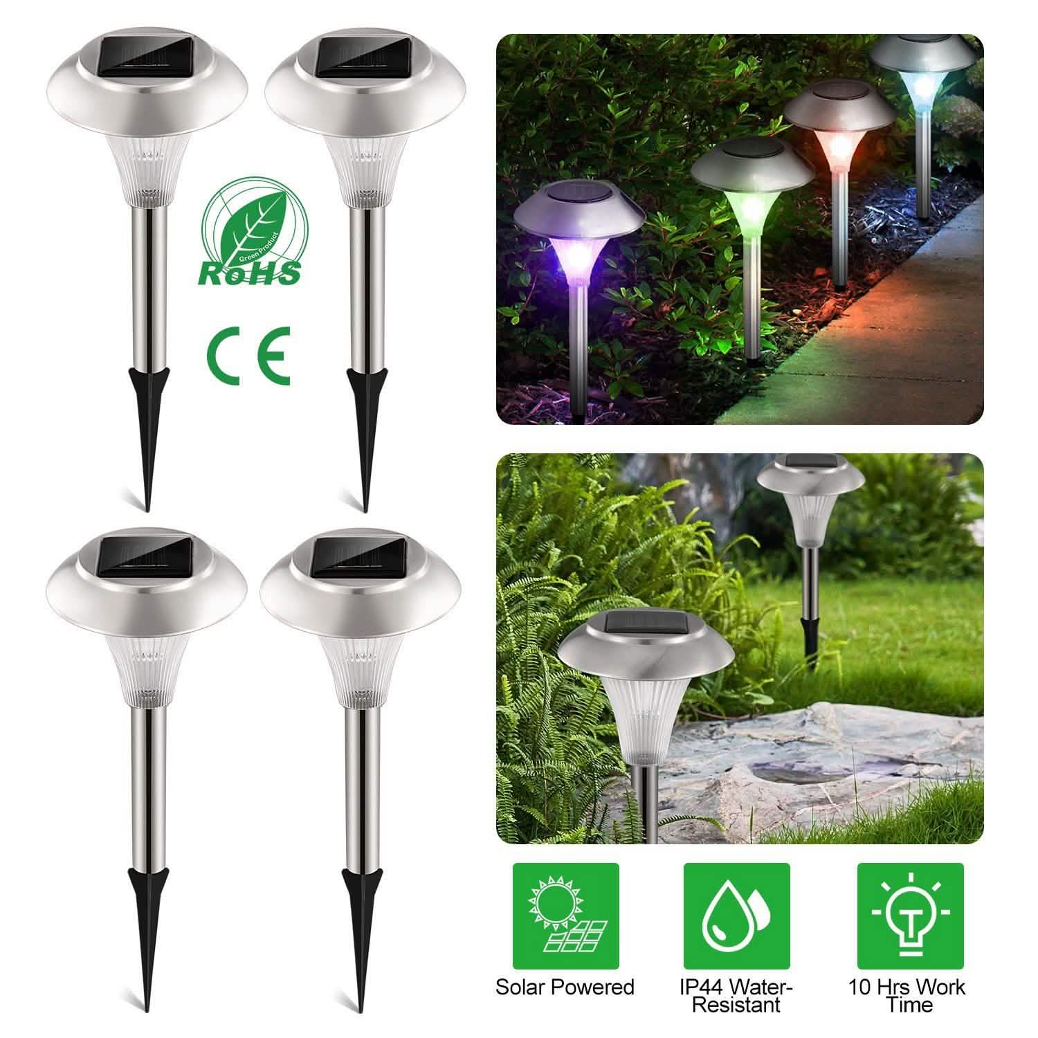 Lights Color Changing Landscape Solar Lamps Garden & Patio - DailySale