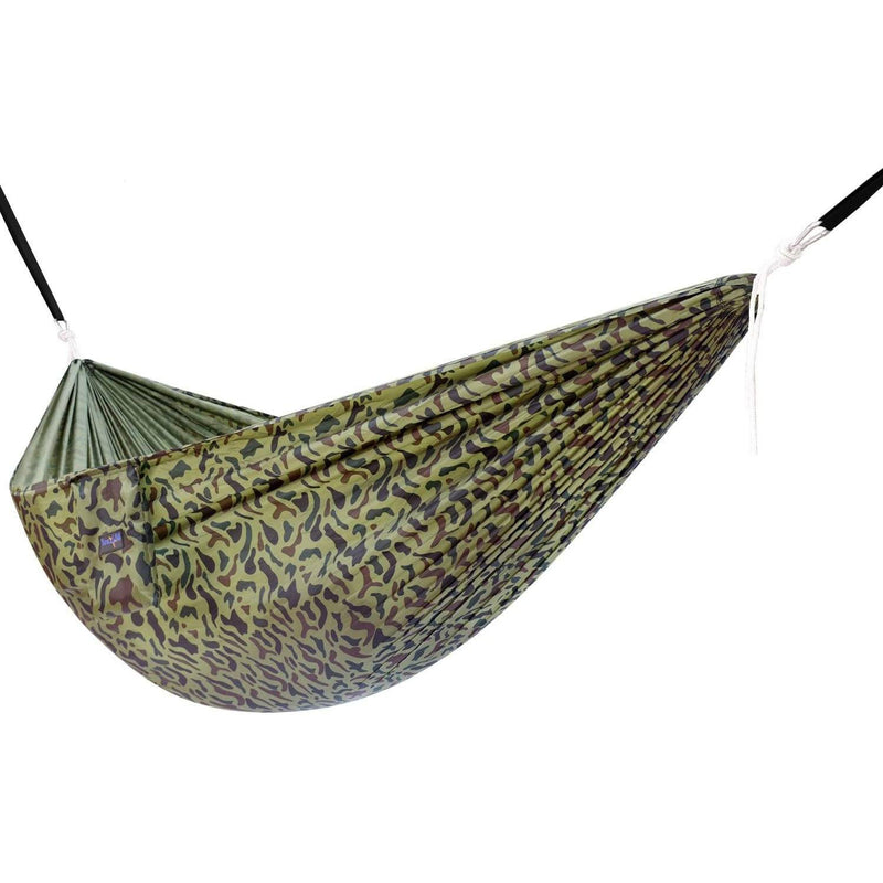 Lightweight Camping Hammock with Strap & Carry Bag Sports & Outdoors Camo - DailySale