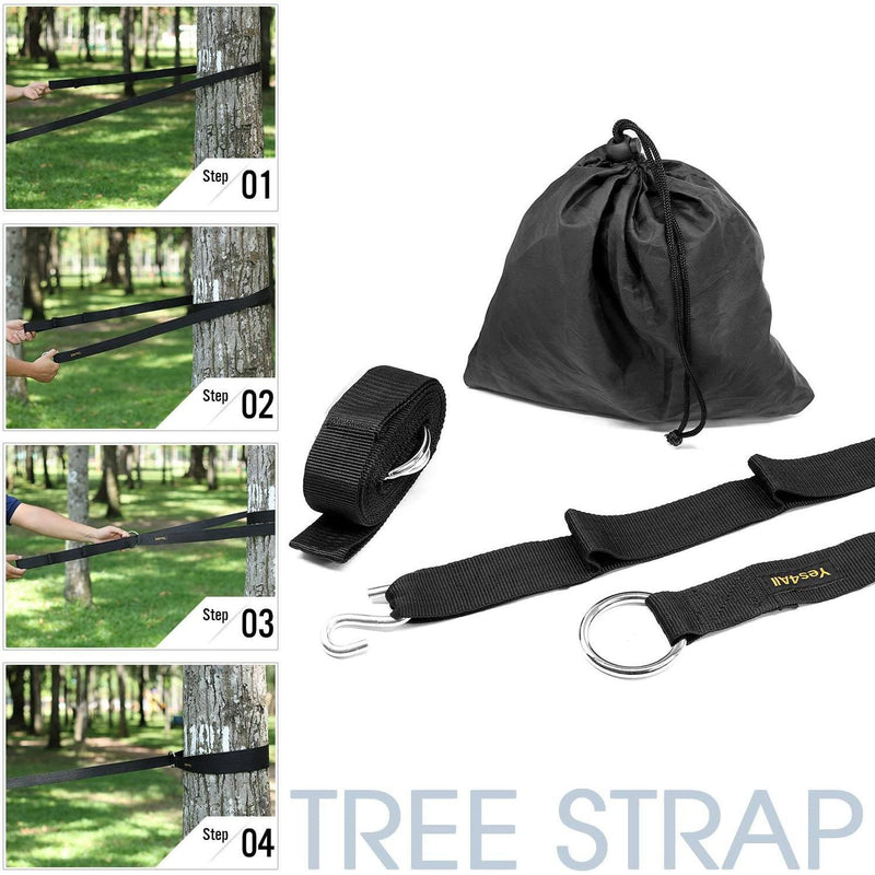 Lightweight Camping Hammock with Strap & Carry Bag Sports & Outdoors - DailySale