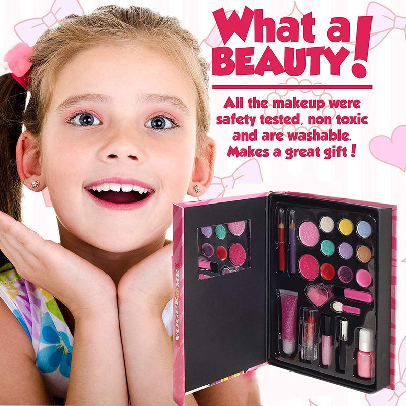 Lil Me Kids Fun, Beauty, Fashion Washable Makeup Set Toys & Games - DailySale
