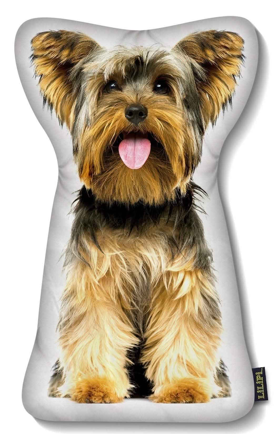 LiLiPi Dog-Shaped Accent Pillow - Assorted Styles Linen & Bedding - DailySale