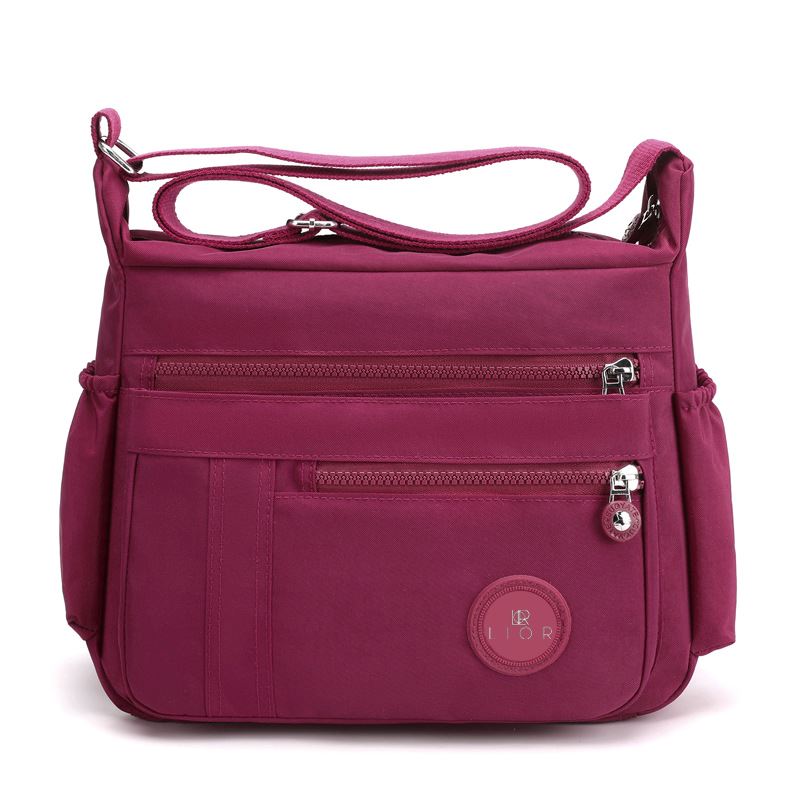 Lior Large Capacity Woman Shoulder Crossbody Bag Bags & Travel Pink - DailySale