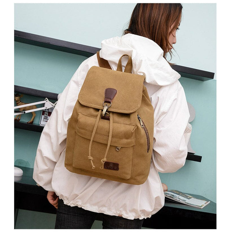 Lior Unisex Canvas Backpacks Bags & Travel - DailySale