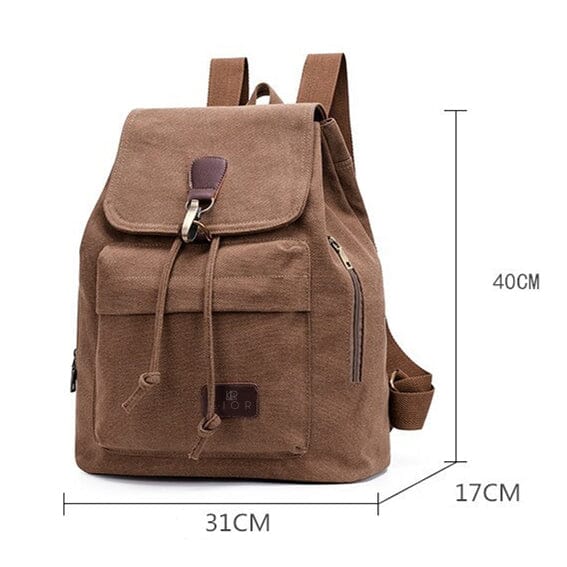 Lior Unisex Canvas Backpacks Bags & Travel - DailySale