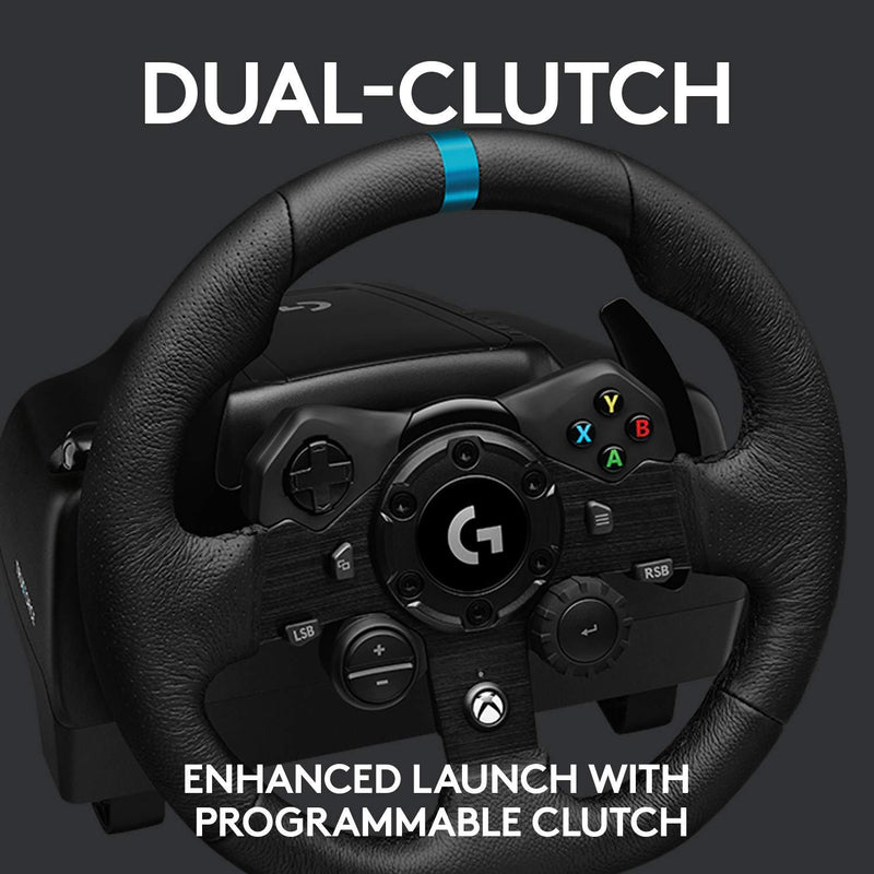 Logitech G923 Racing Wheel and Pedals (Refurbished)