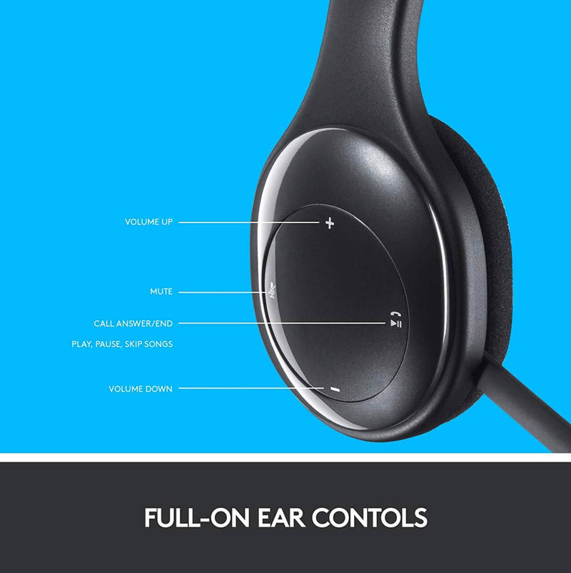Logitech H800 Wireless Bluetooth Headset Headphones - DailySale