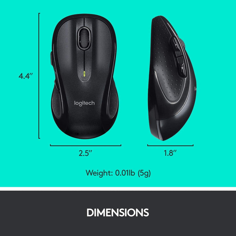 Logitech M510 Wireless Computer Mouse (Refurbished) Computer Accessories - DailySale