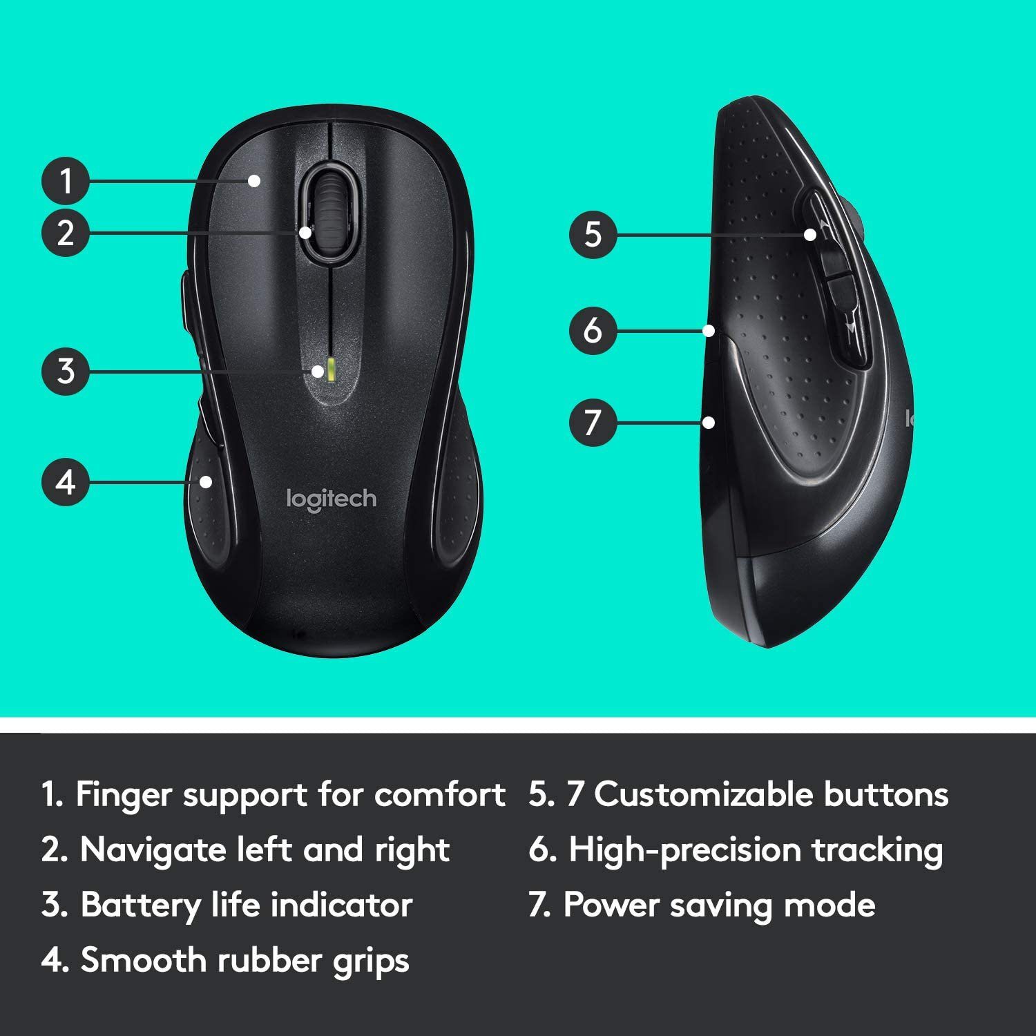 Logitech MK710 Wireless Keyboard and Mouse Combo Computer Accessories - DailySale