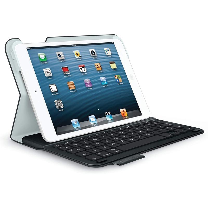 Logitech Ultra-Flat Keyboard Folder for IPad Mini Tablets & Computers - DailySale