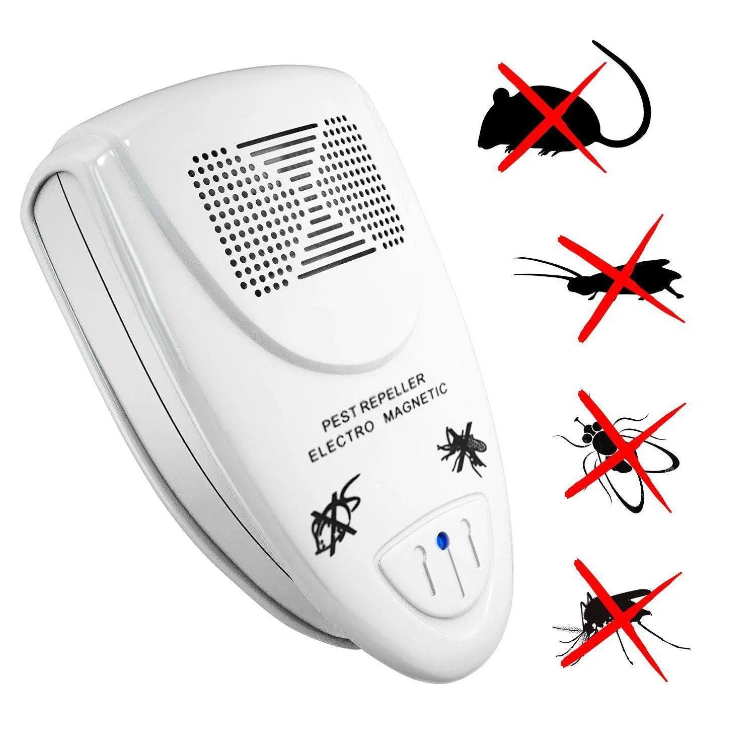 LP-04 Ultrasonic Pest Repeller Pest Control - DailySale