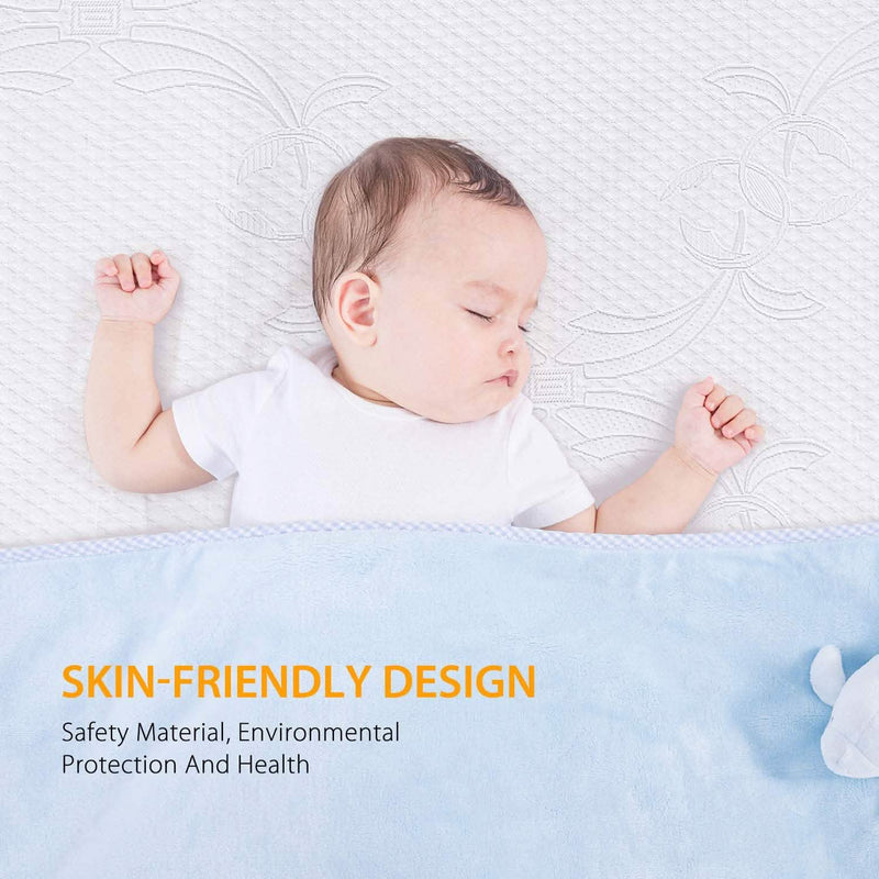 LSOFT Mattress Pad Gel Infused Memory Foam Mattress Topper 4 Corner Elastic Anchor Band Washable Bed Cover Bedding - DailySale