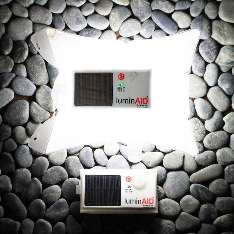 LuminAID PackLite 16 Inflatable Solar Light Sports & Outdoors - DailySale