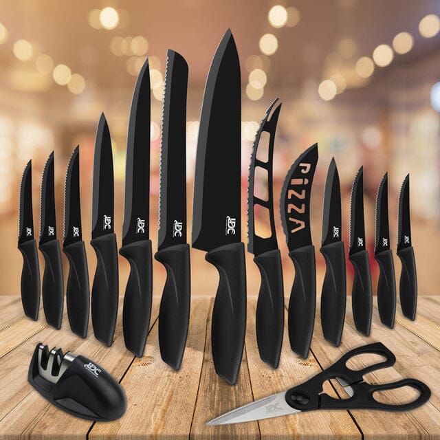 Lux Decor Collection Kitchen Knife Set Ultra Sharp Stainless Steel Knives Set Kitchen Tools & Gadgets - DailySale