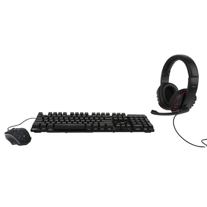 LVLup Ultimate Pro Gaming Kit - Keyboard, Headset, Mouse Gadgets & Accessories - DailySale