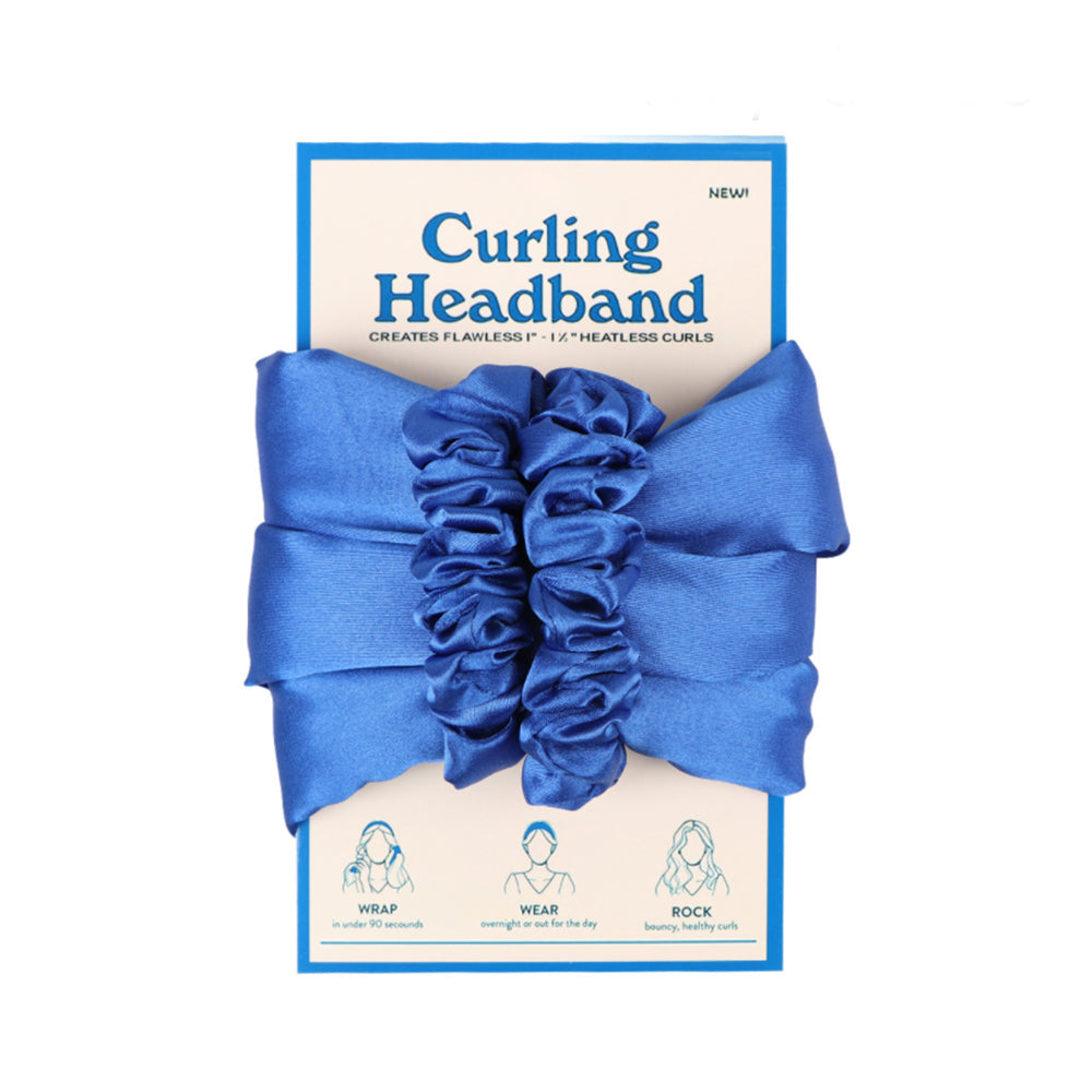 Magic Curling Headband Beauty & Personal Care Royal Blue - DailySale