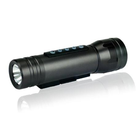 Magic Music Torch Bicycle LED Flashlight With Alarm Sports & Outdoors - DailySale