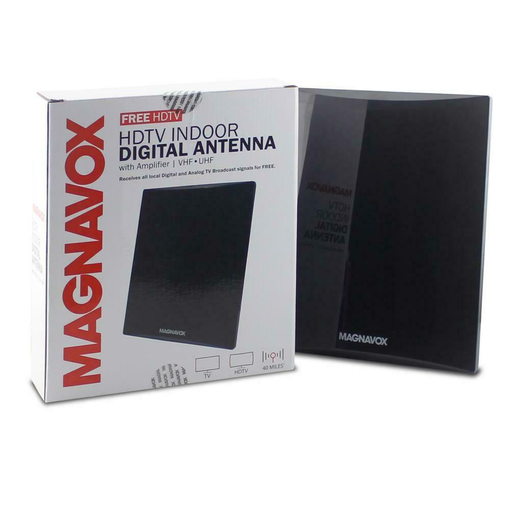 Magnavox HDTV Indoor Amplified Flat Antenna Gadgets & Accessories - DailySale