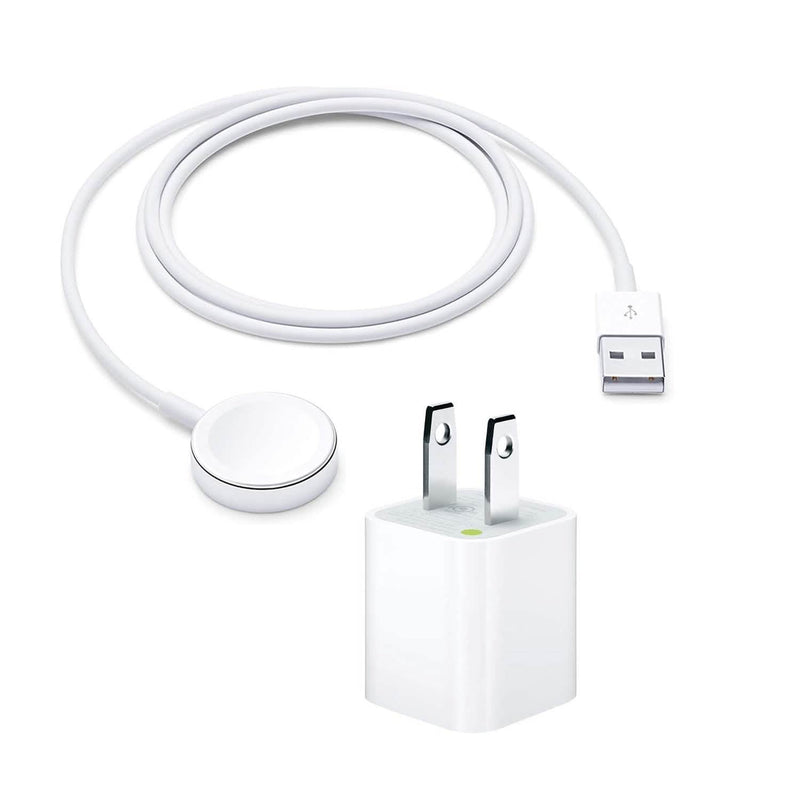 Magnetic Charging Cable for Apple Watch and 5W USB Power Adapter Charger Mobile Accessories - DailySale