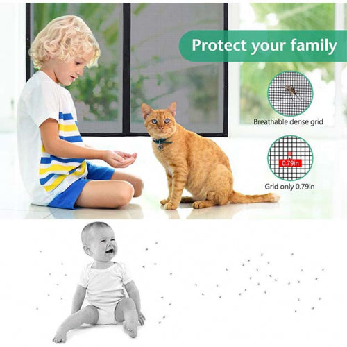 Magnetic Mesh Screen Door Pest Control - DailySale