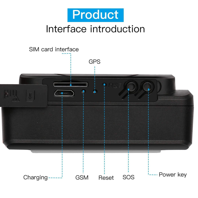 Magnetic Mini GPS Tracker Car Kid GSM GPRS Real Time Tracking Locator Hidden Spy Automotive - DailySale