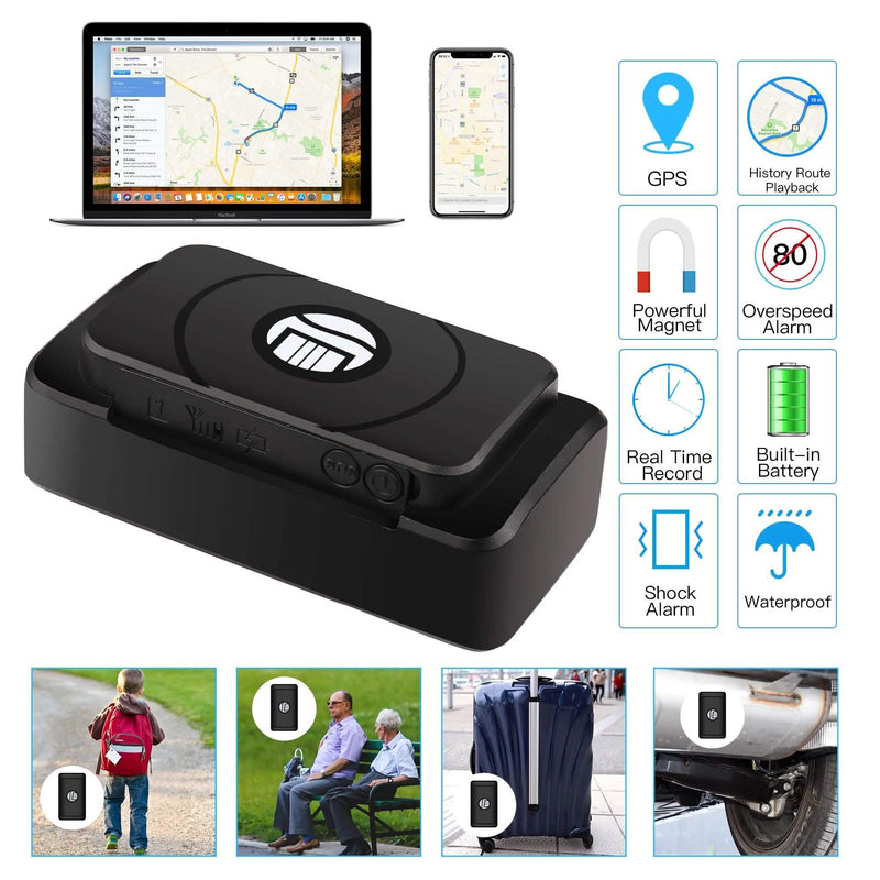 Magnetic Mini GPS Tracker Car Kid GSM GPRS Real Time Tracking Locator Hidden Spy Automotive - DailySale