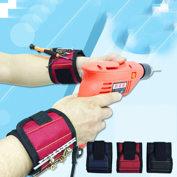 Magnetic Wristband With 6 Powerful Magnets Home Improvement - DailySale