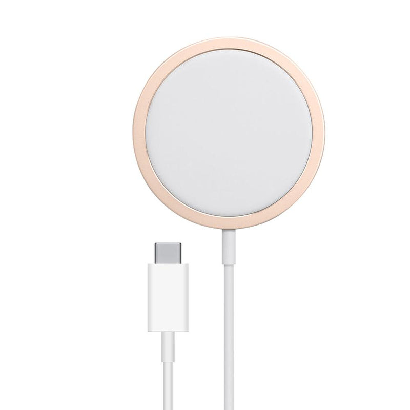Magsafe Charger Silicone Cover Mobile Accessories Light Pink - DailySale